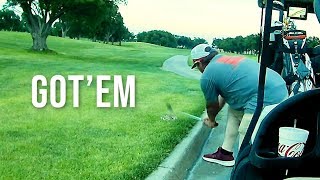 Funny Fake Snake Prank On Golf Course Video [upl. by Azaleah676]