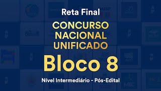 Reta Final CNU  Bloco 8 Nível Intermediário  PósEdital  Matemática  Prof Brunno Lima [upl. by Vergos]