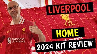 Liverpool 202425 Vaporknit Home Shirt Review [upl. by Coltun]