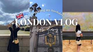 London Diary Travel vlog My first time in London celebrating my birthday best places to eat [upl. by Handal]