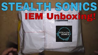 Stealth Sonics UNBOXING C4 IEMs First Impressions [upl. by Anitnuahs595]