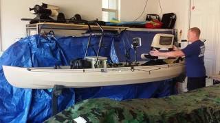 DIY Modified Nucanoe Frontier 12 Kayak with Trolling Motor [upl. by Cerys]