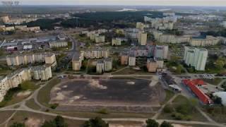 20190420  lot dronem nad stadionem przy ul Piwnika Ponurego w Bydgoszczy w Fordonie 4K [upl. by Ketty]