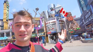 Visiting The Old WWE Niagara Falls Store  Brandon Hodge Vlog [upl. by Llert]