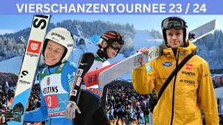 Skispringen Vierschanzentournee OBERSTDORF GER 1 Durchgang [upl. by Mandelbaum]