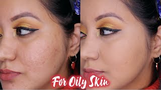 Hide Large Pores using Makeup for Oily Skin  Techniques amp Product Recommendations [upl. by Rema968]