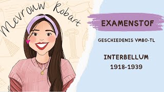 Examen  MAVO 4  Geschiedenis  Interbellum 19181939 [upl. by Ty]