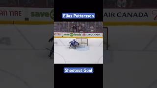 Elias Pettersson makes it look easy in shootout nhl hockey sports canucks vancouver pettersson [upl. by Nivej]