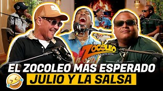 EL ZOCOLEO 😅 JULIO Y LA SALSA 🤣 LO MAS ESPERADO [upl. by Anaeco457]