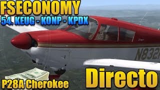 P3D54FSEconomy  KEUGKONPKPDX  P28A [upl. by Eiro]