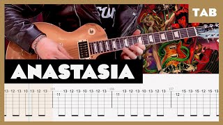 Slash  Anastasia  Guitar Tab  Lesson  Cover  Tutorial [upl. by Stesha]