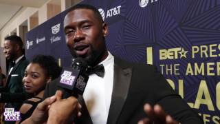 Moonlight Star Trevante Rhodes Talks Movies Success amp Starring In The Predator [upl. by Erinna701]