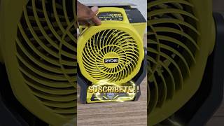 Ventilador Ryobi híbrido viralvideo ryobi tool fan ventilador fyp inalámbricos [upl. by Quinton623]