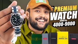 5 Best Premium Watches in 2024 🔥 Invicta Casio Timex Titan Men Watch Haul Review  ONE CHANCE [upl. by Jaal]