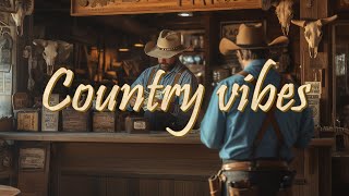 【𝗣𝗹𝗮𝘆𝗹𝗶𝘀𝘁】 Stay calm and relax with Country Music Playlist  🤠🎸 [upl. by Saks]