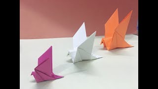 How to Make a Paper Flapping Bird [upl. by Caralie]