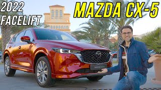 2022 Mazda CX5 facelift driving REVIEW 25 l AWD with new sporty look [upl. by Merta]