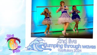 IRIS IDOLS • SECOND LIVE ❃JUMPING THROUGH WAVES❃ KAPITULARZ 2024 [upl. by Secnirp604]