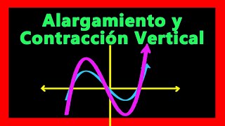 ✅👉 Alargamiento y Contraccion Vertical de Funciones [upl. by Annalise]