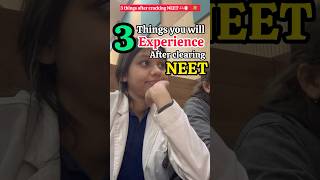 3 Things after cracking NEET🩺🥼📖❓neet mbbsstudent aiims doctor trending mbbsdiaries mbbs [upl. by Ninette]