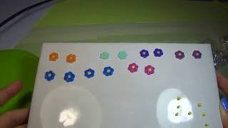 Tutorial Orecchini a perno con fiorellino in fimo [upl. by Eillo]