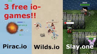 3 free iogames Piracio Wildsio Slayone  Lets Play DeutschGerman [upl. by Yrrak]