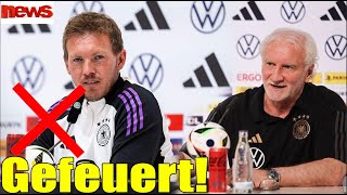 vor 10 Minuten Rudi Völler beleidigt Nagelsmann Er wurde offiziell aus dem DFB geworfen [upl. by Betthel]