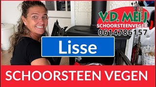 Schoorsteen Vegen Greveling Lisse 0614786157 Van der Meij Schoorsteenveger ZuidHolland 2017 [upl. by Anaxor]