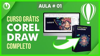 Curso Grátis de Corel Draw Completo do zero ao avançado 2023 [upl. by Chud]