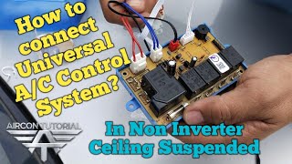 How to connect Universal Aircon Control System [upl. by Leidgam786]