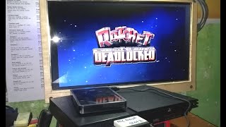 Ratchet Deadlocked game play PS2 [upl. by Ahsha8]