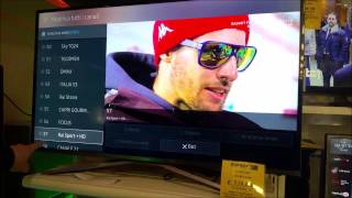 Come spostare i canali in un smart TV UHD O SUHD 4K SAMSUNG serie ks ku [upl. by Sigrid]