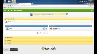 ScoutBook Account Setup [upl. by Sally]