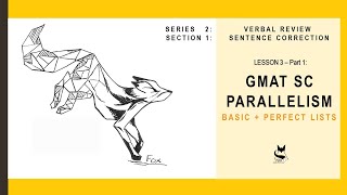 TỰ HỌC GMAT 2021  LESSON 3  PART 1 PARALLELISM  BASIC  PERFECT LISTS [upl. by Barrington847]