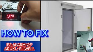 HOW TO FIX E2 ALARM OF ARUKI ETC974  ELIWELL ID974 [upl. by Notnirb213]