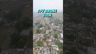 Flying fpv drone  Village shoot with an fpv drone  indiatownfpv fpvdrone aerialphotography [upl. by Reivad]