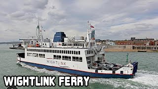 Portsmouth To Fishbourne On Wightlink Ferry [upl. by Deland]