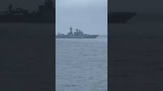 Russian Udaloy Class Destroyer and Victor 3 Class Nuclear SSN near danish Waters south of Bornholm [upl. by Laet]