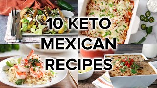 10 Keto Southwest Inspired Recipes LowCarb Mexican Food [upl. by Hill91]