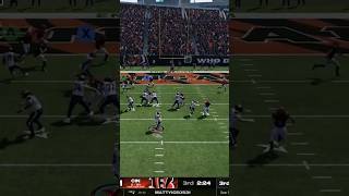 Bo Nix gives Courtland Sutton the ball across the middle for a touchdown broncos madden nfl [upl. by Tara]