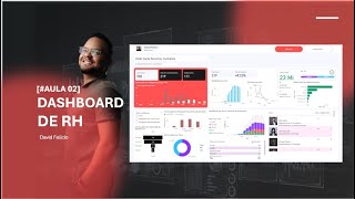 AULA 02 PowerBI na pratica  Dashboard de RH [upl. by Jerrie617]
