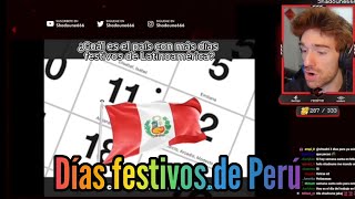 Shadoune reacciona a los días feriados de Perú [upl. by Maya]