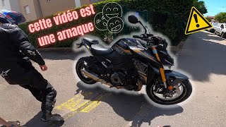 ANDRÉ NE VOUS PRÉSENTERA PAS LA NOUVELLE GSXS 1000  😅 4K [upl. by Eltotsira]