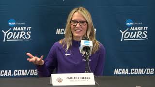 NCAA Womens Basketball Elite Eight Coaches Press Conference [upl. by Canning399]