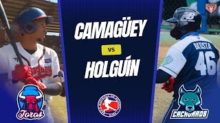 Camagüey vs Holguín 4to juego Serie Nacional 63 [upl. by Valene384]