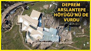 Arslantepe Höyüğü Depremde Hasar Gördü [upl. by Florence828]