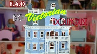 OOAK Fitzwilliam Victorian Dollhouse Tour [upl. by Ridley148]