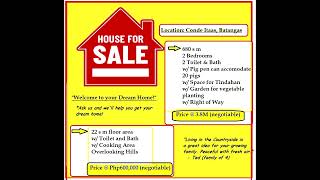 House and Lot for Sale Philippines [upl. by Hephzipah]