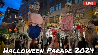 NYC LIVE  51st Annual Greenwich Village Halloween Parade 2024 [upl. by Natye]