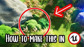 How to make Stylized Foliage and bushes  SUPER EASY  Project download [upl. by Kcirddot]